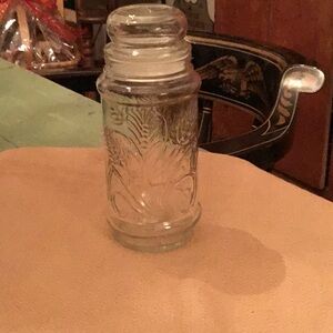 Planters Peanut Wheat Glass Jar 1982